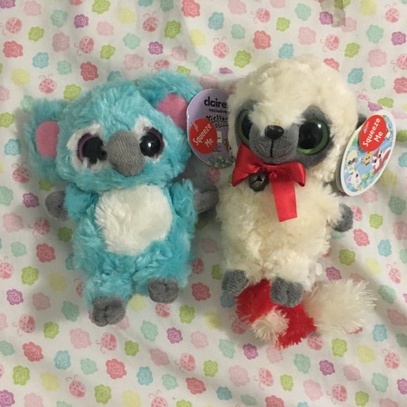 Two Claire's Exclusive Yoohoo Friends Plushies - Picture 1 of 3